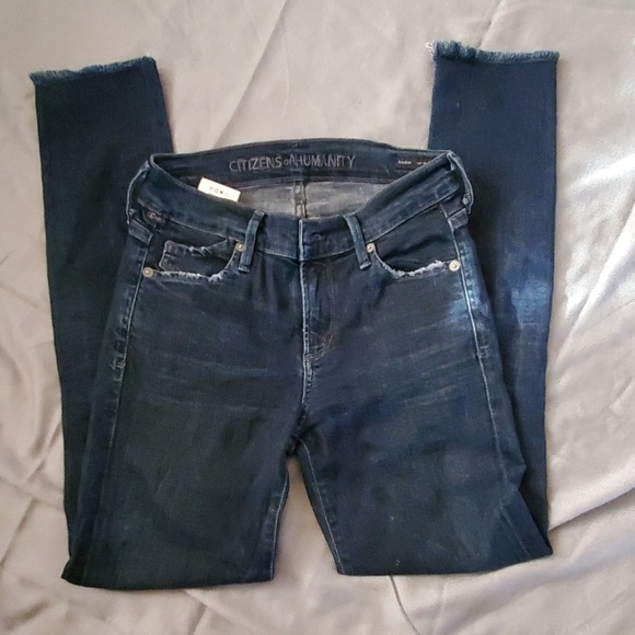 COH Avedon Raw Hem Jean Size 26 - Picture 2 of 5